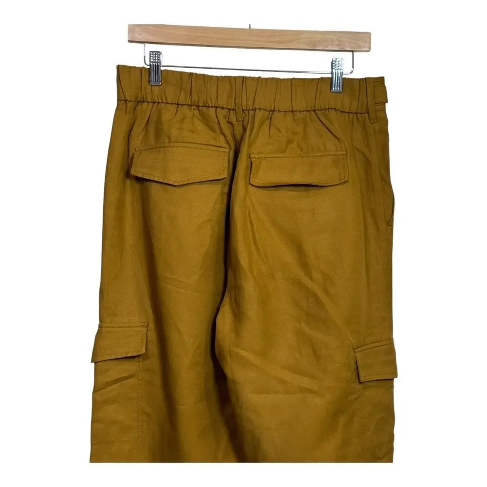 Banana Republic TENCEL LINEN CARGO PANT size‎ 10L